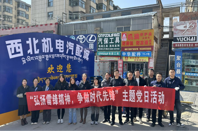 三建公司黨支部、團(tuán)支部聯(lián)合開展“雷鋒月”主題黨日、團(tuán)日活動